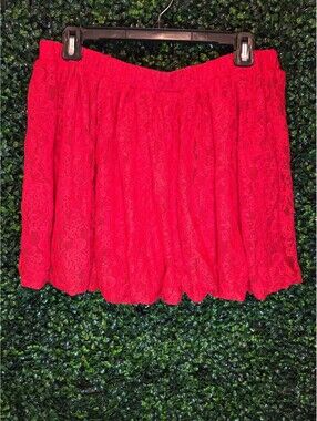Avidlove Red Lace Skirt XXL